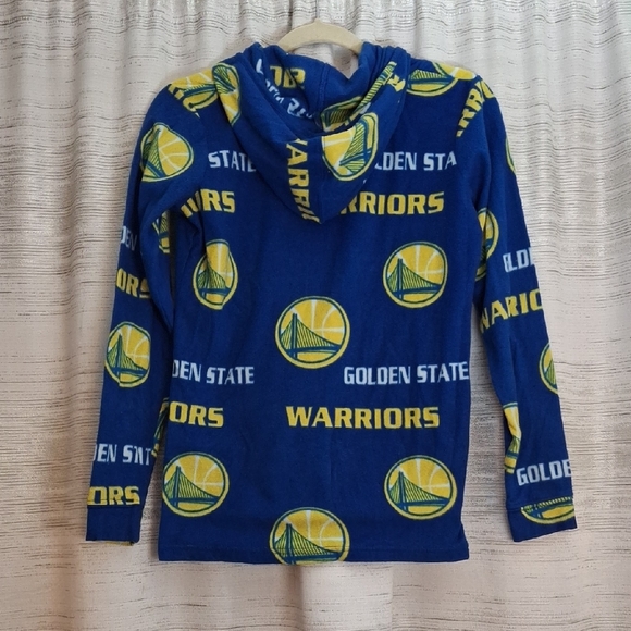Golden State Warriors Womens Small Fleece Blue Hoodie - Picture 4 of 4